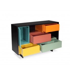QUINCONCE - Commode façades chêne 2