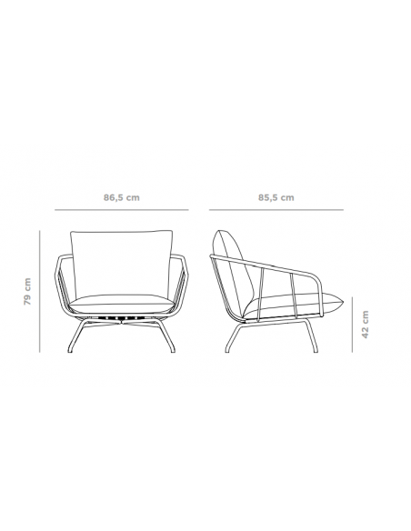 NANCY - Fauteuil