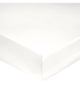 Drap housse UNI blanc 2