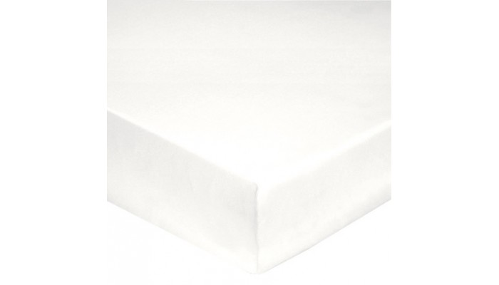 Drap housse UNI blanc