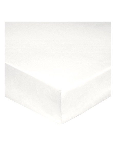 Drap housse UNI blanc