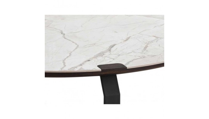 NORA - Table basse ronde céramique