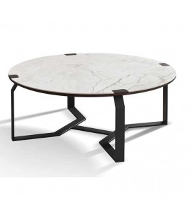 NORA - Table basse ronde céramique