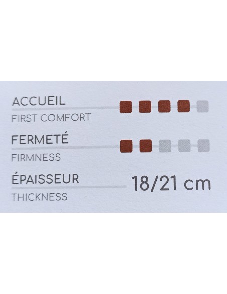 PACK NATURE - Ensemble sommier électrique et matelas