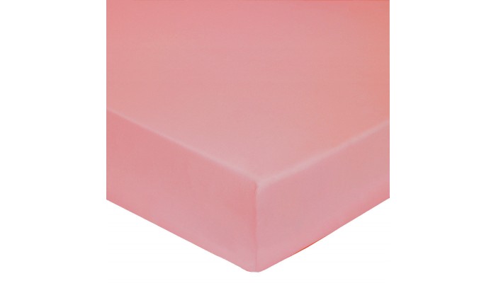 Drap housse UNI blush