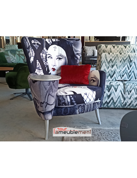 CHRISTIE - Fauteuil avec tablette