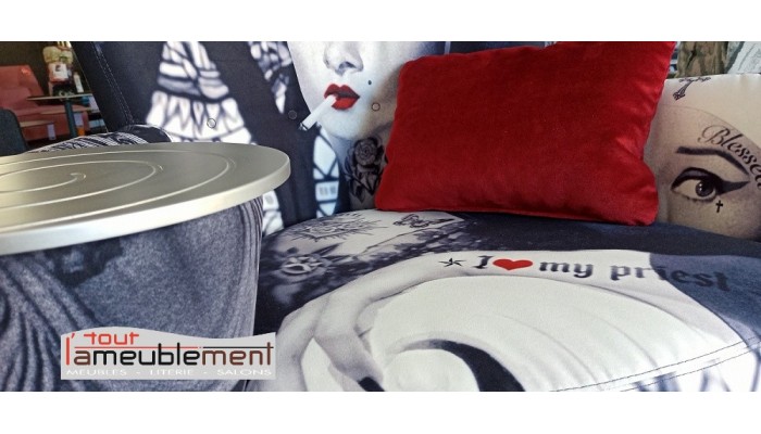 CHRISTIE - Fauteuil avec tablette