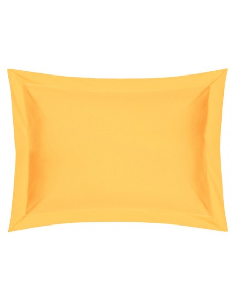 Taie d'oreiller UNI curry