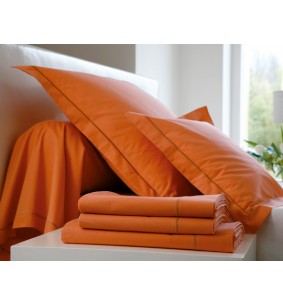 Drap housse UNI paprika
