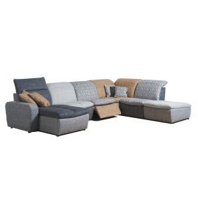 LESLY - Pouf fixe élément composable 2