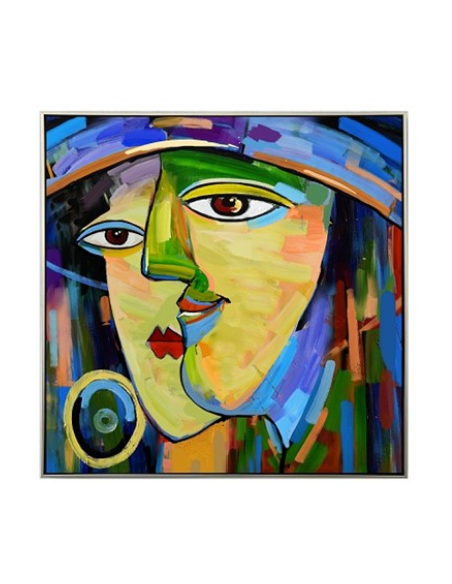 PICAS - Peinture sur toile encadrée n°3