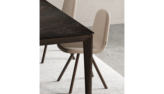 INES - Table extensible en céramique