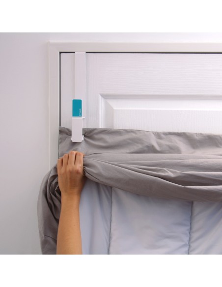 HOPOLI - Enfile-couette pour porte à recouvrement