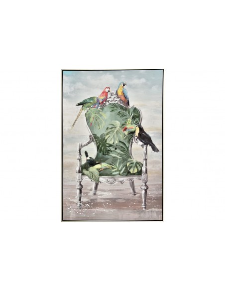 Peinture sur toile encadrée