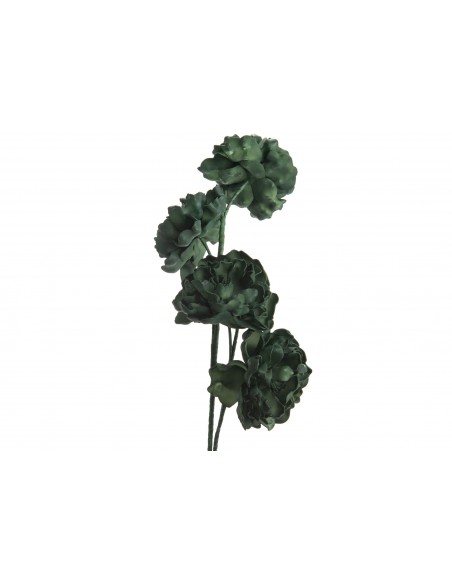 Fleur dahlia vert foncé H102