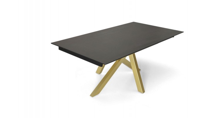 LUNE - Table extensible pied or
