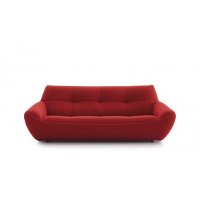 ALBAN - Canapé 2 places en tissu 3D 2