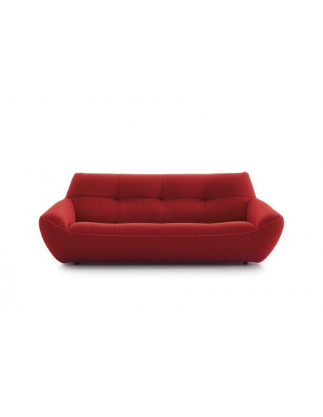 ALBAN - Canapé 2 places en tissu 3D