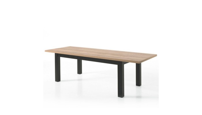 MOUNT - Table fixe - 4 pieds massifs 160 cm x 100 cm 