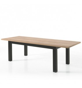 MOUNT - Table fixe - 4 pieds massifs 200 cm x 100 cm 