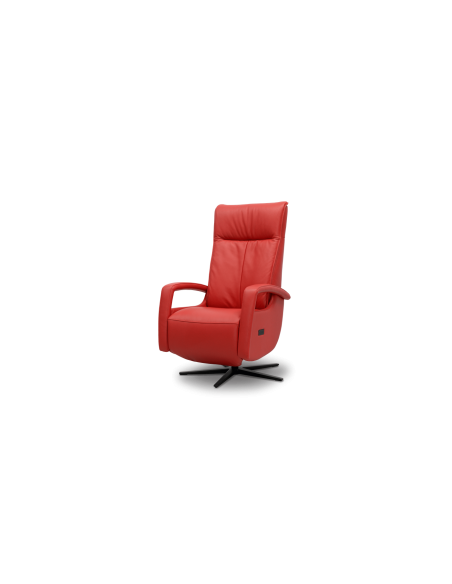 Relax - Fauteuil relaxation 2 moteurs taille L, cuir