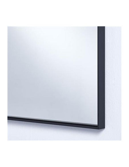 LUZ - Miroir outdoor XXL encadrement noir