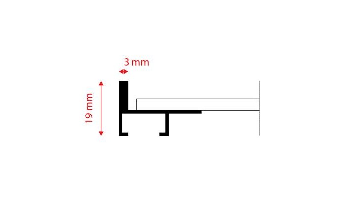 LUZ - Miroir outdoor XXL encadrement noir