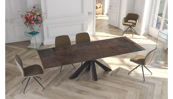 ONTARIO - Table de repas extensible avec 2...