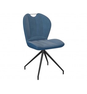 NEW JERSEY - Chaise pivotante bleu 2