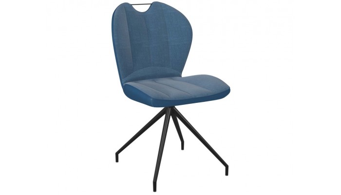 NEW JERSEY - Chaise pivotante bleu