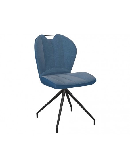 NEW JERSEY - Chaise pivotante bleu