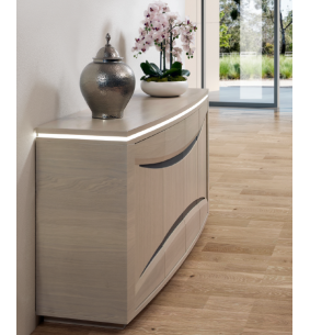 IBIZA - Enfilade 4 portes avec led  2