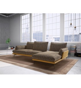 TESTE - Canapé angle chaise longue 