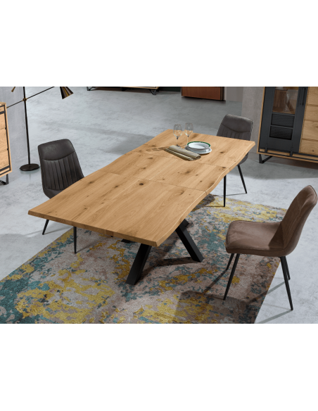 SUN - Table pieds central 160 