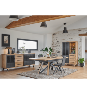 LERY - Table 1 allonge de 90 cm 