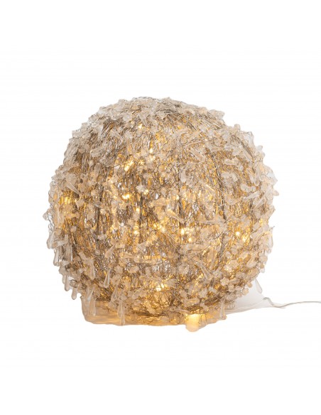 Boule LED D20 cm avec prise