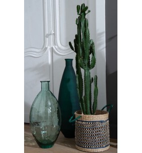 Vase vert 59 cm