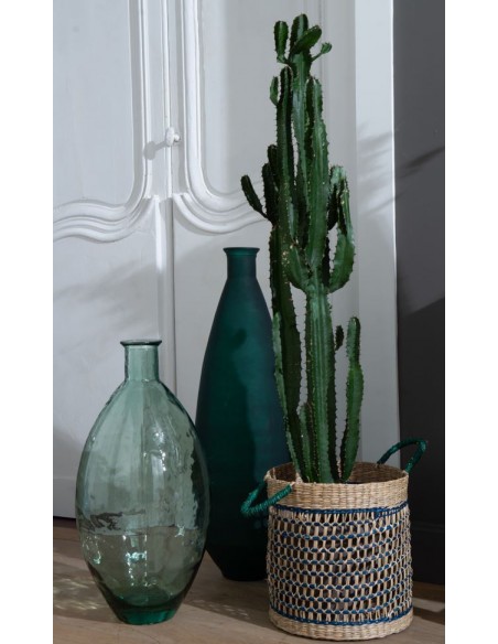 Vase vert 59 cm
