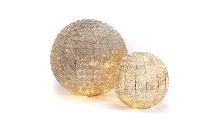 Boule LED D40 cm avec prise