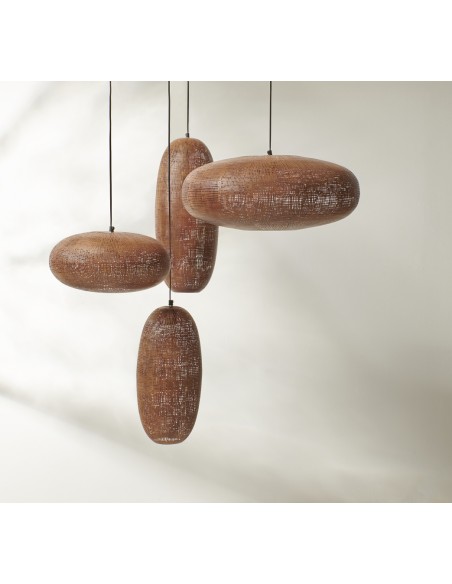 AMANI - Suspension D36 métal rouille