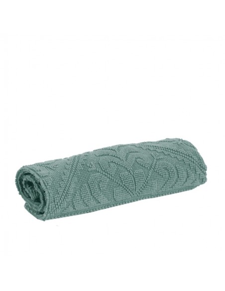 Tapis de bain ENZO vert de gris