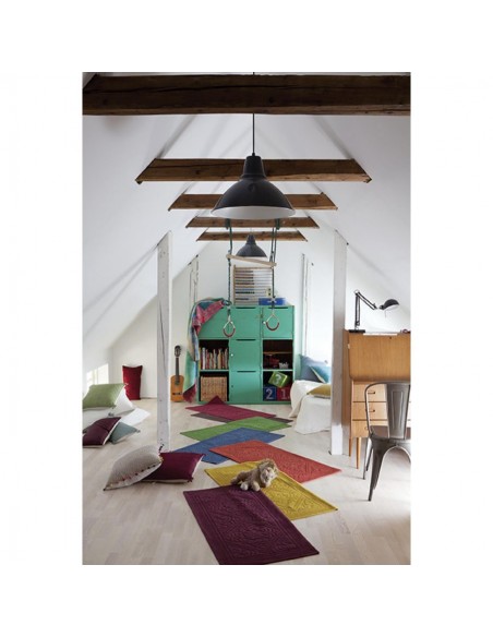 Tapis de bain ENZO craie