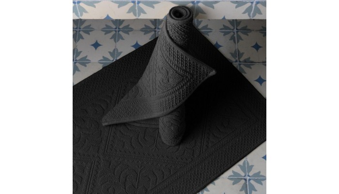 Tapis de bain ENZO carbone