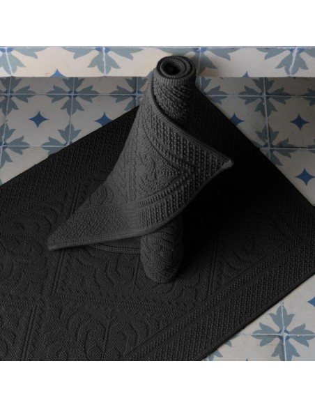 Tapis de bain ENZO carbone