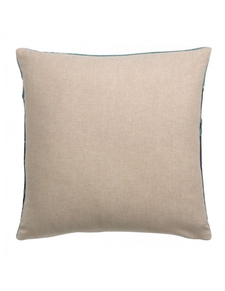 MARA - Coussin brodé Vert de gris