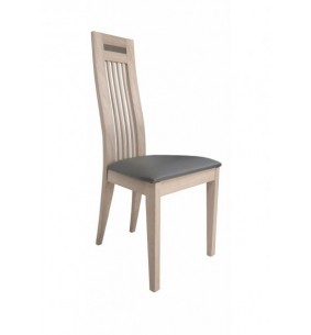 MALAGA - Chaise en bois dossier haut 2 coloris possible