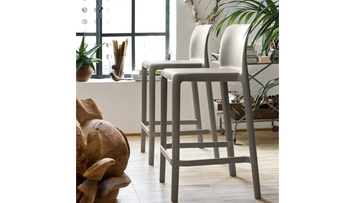 RYO - Tabouret Grège ht.65