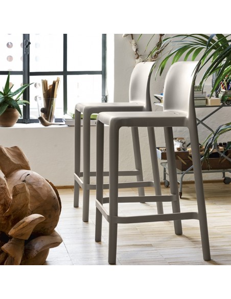 RYO - Tabouret Grège ht.65