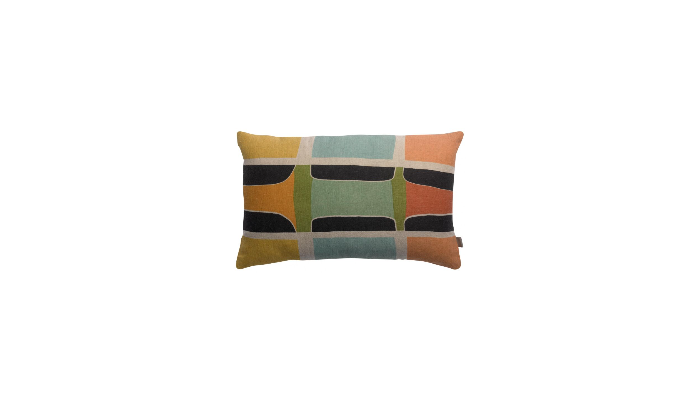ZEFF ELLA - Coussin multico lin 30 X 50