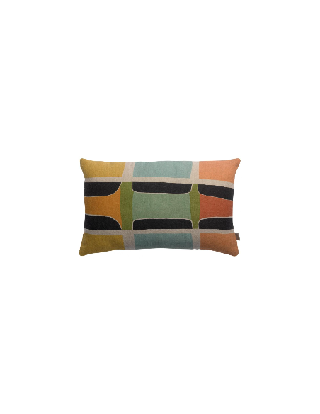 ZEFF ELLA - Coussin multico lin 30 X 50